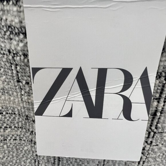 ZARA BRAND NEW Dress ,Black/Grey/white design.  Hits above the knee. - Picture 3 of 5